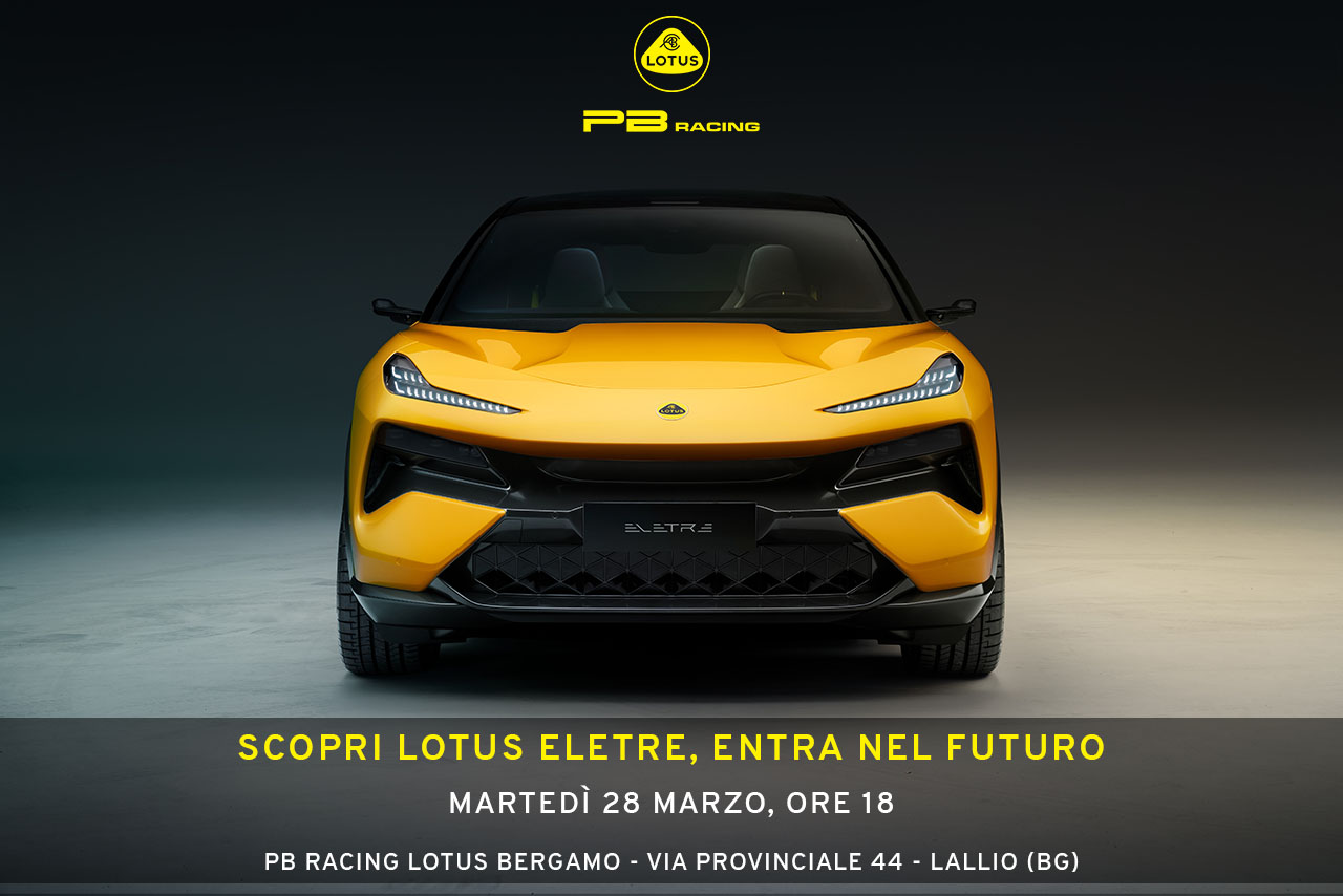 Presentazione Lotus Eletre PB Racing